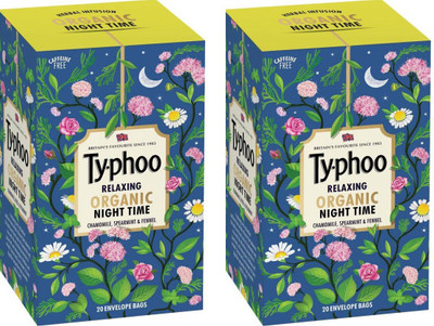 

Typhoo Organic Root Remedy Fennel, Chamomile Herbal Infusion Bags(20 Bags, Box)