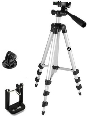 

Asotai Portable Tripod(Black, Silver, Supports Up to 1500)