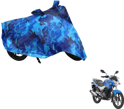 MOCKHE Two Wheeler Cover for Bajaj(Discover 125 DTS-i, Multicolor)