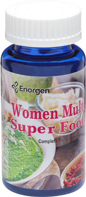 

ENORGEN Women Multi Super Food- Multivitamins, Antioxidant for Bone, Heart, Eye & Brain(750 mg)