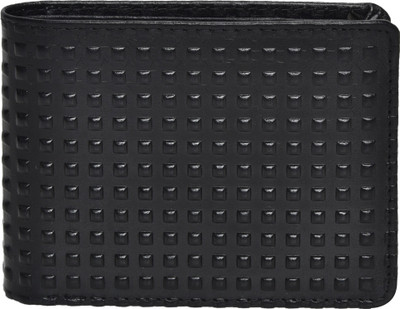 

Peseta Men Black Genuine Leather Wallet(3 Card Slots)