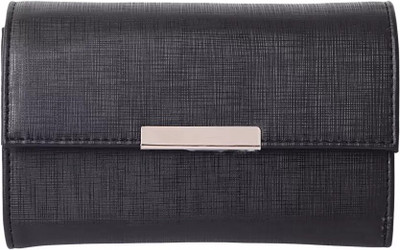 

Oriflame Women Black, Purple Artificial Leather Wallet(5 Card Slots)