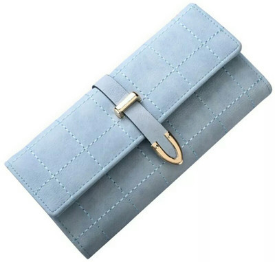 

victory royal Women Blue Artificial Leather Card Holder(10 Card Slots)
