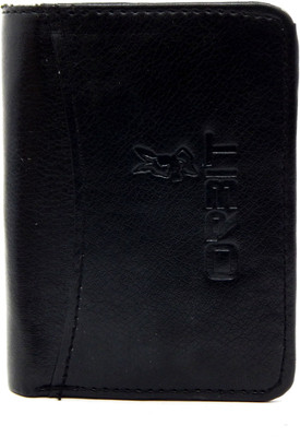 

Orbit Men Black Genuine Leather, Fabric Wallet(9 Card Slots)