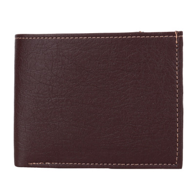 

Craftwood Men Brown Artificial Leather Wallet(5 Card Slots)