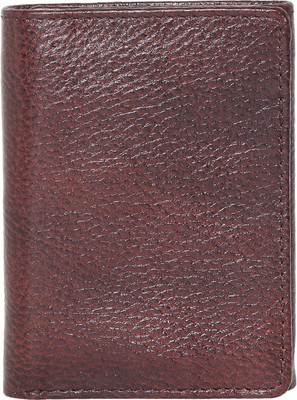 Chisel Men Brown Genuine Leather Wallet(7 Card Slots)