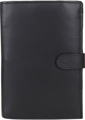 

ALW Men Black Genuine Leather Document Holder(14 Card Slots)