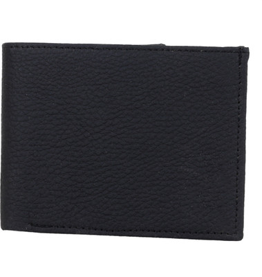 

Craftwood Men Black Genuine Leather Wallet(5 Card Slots)