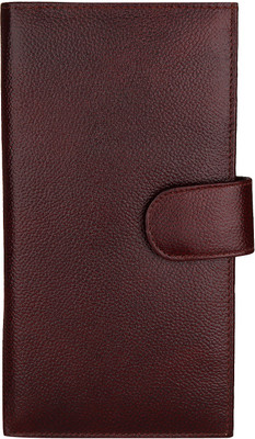 

ALW Men Brown Genuine Leather Document Holder(9 Card Slots)