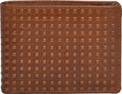 

Peseta Men Tan Genuine Leather Wallet(3 Card Slots)