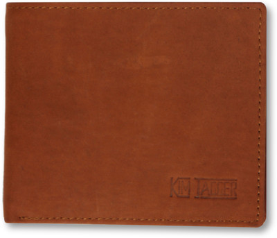 

Kim Jagger Men Tan Genuine Leather Wallet(12 Card Slots)