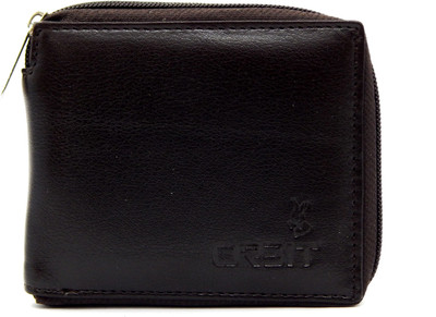 

Orbit Men Brown Genuine Leather, Fabric Wallet(7 Card Slots)