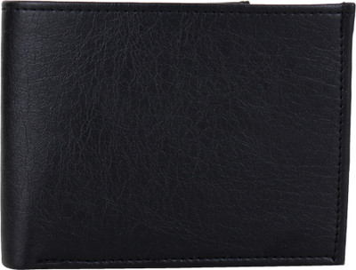 

Craftwood Men Black Artificial Leather Wallet(5 Card Slots)