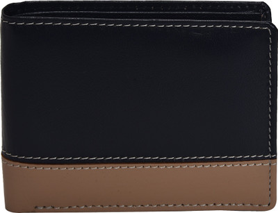 

Peseta Men Blue Genuine Leather Wallet(8 Card Slots), Navy