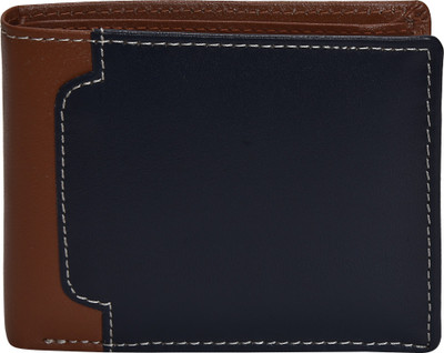 

Peseta Men Tan Genuine Leather Wallet(8 Card Slots)