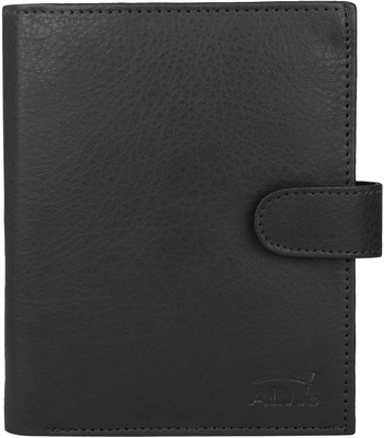 

ALW Men Black Artificial Leather Document Holder(3 Card Slots)