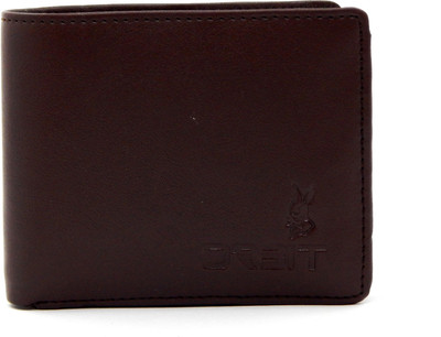 

Orbit Men Brown Genuine Leather, Fabric Wallet(7 Card Slots)