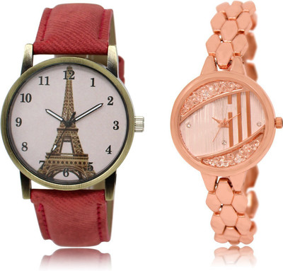 

The Shopoholic Fashionable Funky Look Pink And Rose Gold Dial Analog Watch For Girls New Watches Girls Watch - For Women