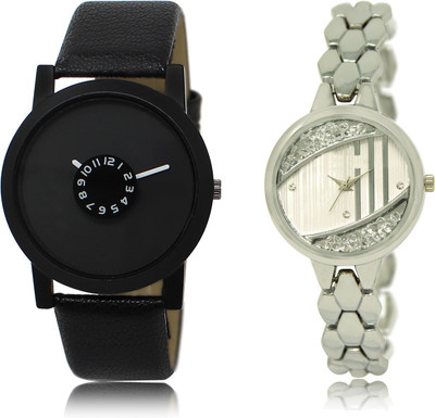 

The Shopoholic Latest Fashionable Black And Silver Dial Analog Watch For Boys And Girls Fashion Watches For Womens Watch - For Men & Women