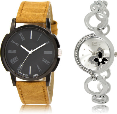 

The Shopoholic Latest Fashionable Black And Silver Dial Analog Watch For Boys And Girls Watches Men Stylish Watch - For Men & Women