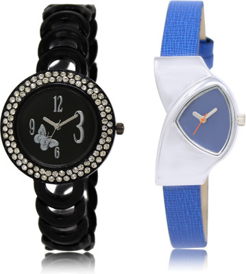 

The Shopoholic Treny and Precious Black And Blue Dial Analog Watch For Girls For Watches Women Watch - For Girls
