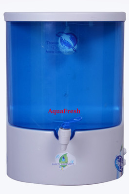 

Aqua Fresh dolphin ro+uv+tds 10 L RO + UV + MTDS Water Purifier(Blue, White)