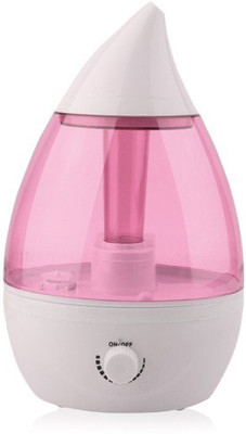 

House of Quirk Drop Shape Room Air Purifier Humidifier Steam - Pink Room Air Purifier(Pink)