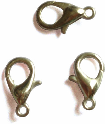 

Aumni Crafts Jewellery Making Metal Alloy Lobster Clasps 12x6mm Lobster Claw Silver Color (Pack of 100 pieces)