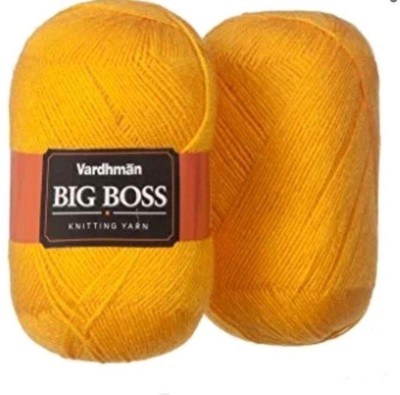 

Big Boss Vardhman Yellow Wool