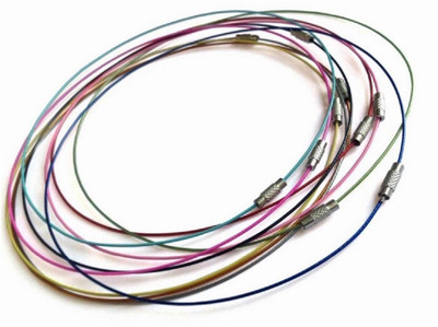 

Aumni Crafts Choker Jewelry Making Necklace Steel Cords