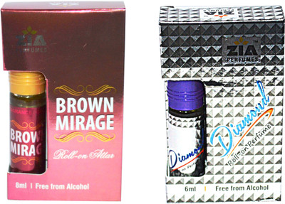 

Zia Brown Mirage and D Floral Attar(Dehn el oud)