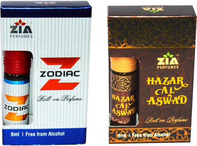 

Zia Zodiac and Hajre Floral Attar(Davana)