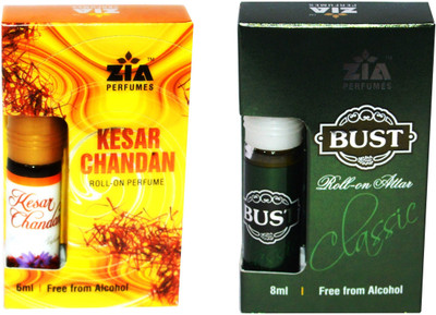 

Zia Kesar Chandan and Best Special Malaysian Edition Floral Attar(Gold Musk)