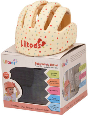 

LILTOES Safety Baby Helmet(Star Print)