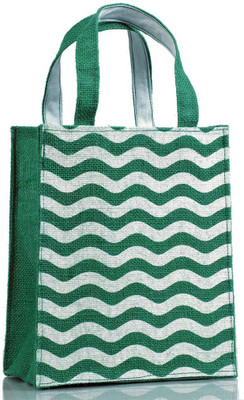 

H&B Reusable Shopping Bag | Gift Bag | Handbag | Tote Bag | Tiffin Bag | Lunch Box Bag Or Waterproof Lunch Bag(Dark Green, 10 L)