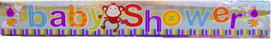 

Party Anthem Baby Shower Banner(3 ft, Pack of 1)