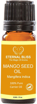 

Eternal Bliss "Mango Seed Cold Pressed Carrier Base Oil (30ML) - Pure Natural & Undiluted For Skin Care & Hair Care Hair Oil||Mango Seed oil||Pure Mango Seed oil||Virgin Mango Seed oil "(30 ml)