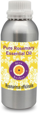 

Deve Herbes Pure Rosemary Essential Oil 1250ml (Rosmarinus officinalis) 100% Natural Therapeutic Grade Steam Distilled(1250 ml)