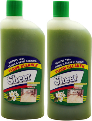 

sheer Disinfectant Floor Cleaner 2X425ml Jasmine Jasmine(850 ml, Pack of 2)