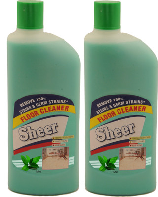 

sheer Disinfectant Floor Cleaner 2X425ml Mint Mint(850 ml, Pack of 2)
