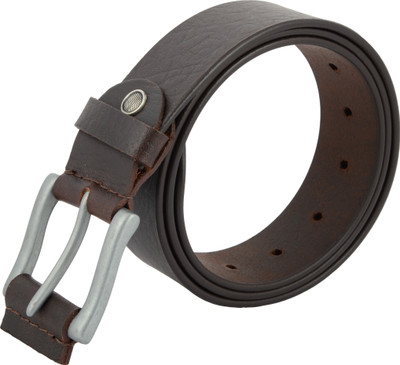 

ShopnZ Men Casual Brown Genuine Leather Belt