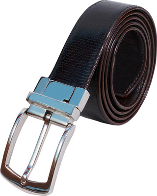 

TITOS Men Casual, Party, Formal, Evening Black, Brown Artificial Leather Reversible Belt