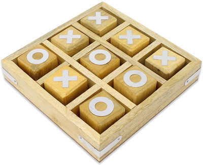 

SKAVIJ Tic Tac Toe Game Toy Naughts and Crosses Board Game Board Game