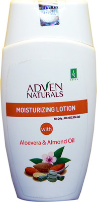 

Adven Naturals Moisturizing Lotion with Aloevera & Almond Oil (Pack of two) (100 ml)(100 ml)