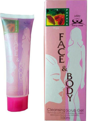 

jollity Pietty Cieam Cleansing Gel Scrub ( Multi)(100 g)