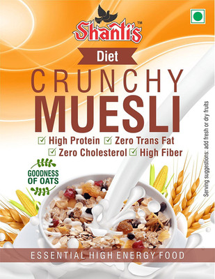 

Shanti's Crunchy Muesli 250 Gm Box(250 g, Box)
