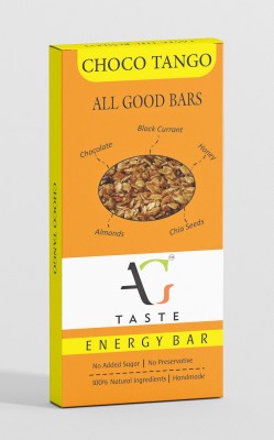 

AG Taste Choco Tango - All Natural Energy Bars(Pack of 12 bars)(30 g, Box, Pack of 12)