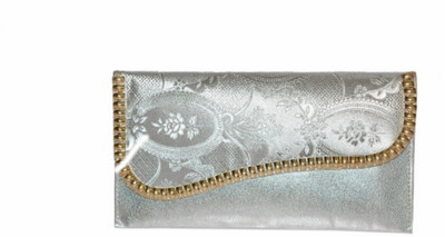 

minaar Casual, Party Silver Clutch