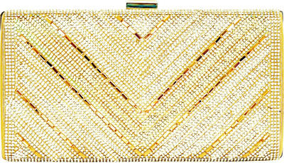

Panachee Party Gold Clutch
