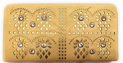 

radhe creation Casual Yellow Clutch